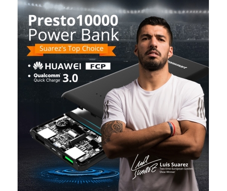 Tronsmart Presto 10000mAh Quick Charge 3.0 Power Bank