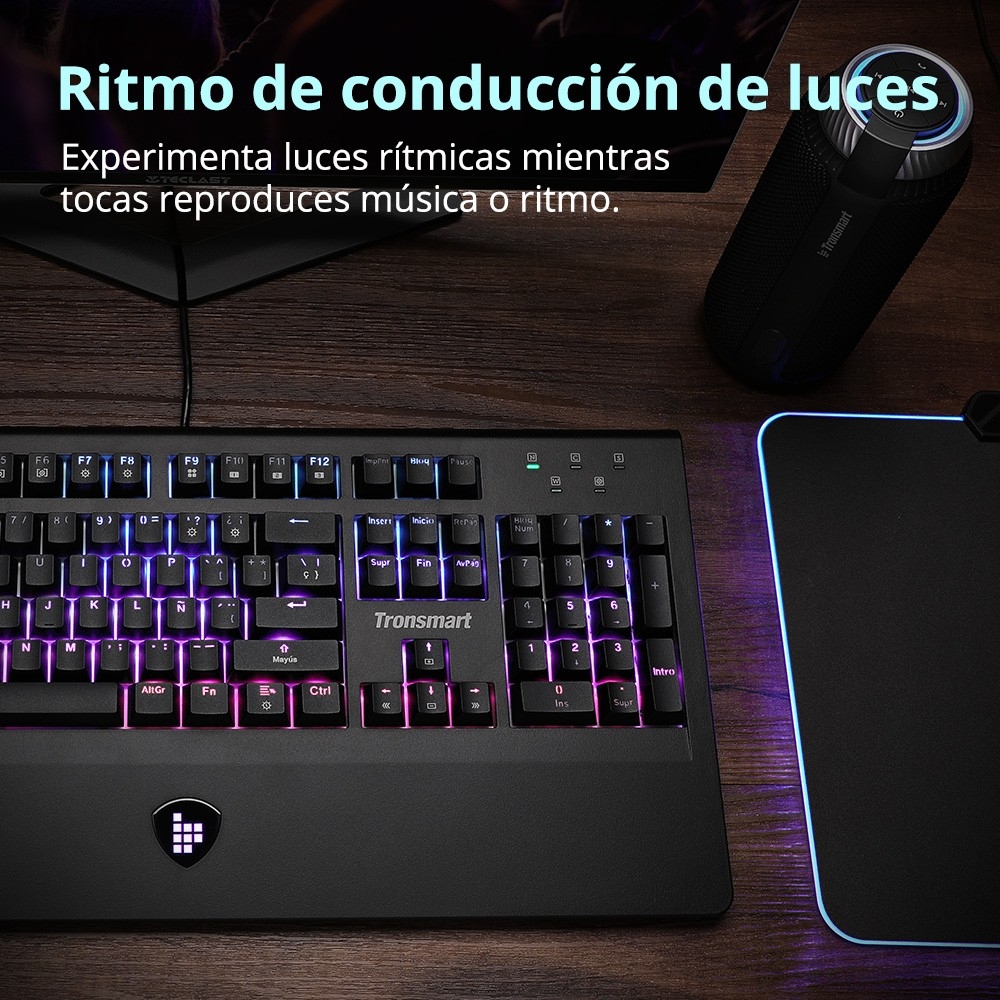 Tronsmart TK09R RGB Mechanical Gaming Keyboard - ES Layout