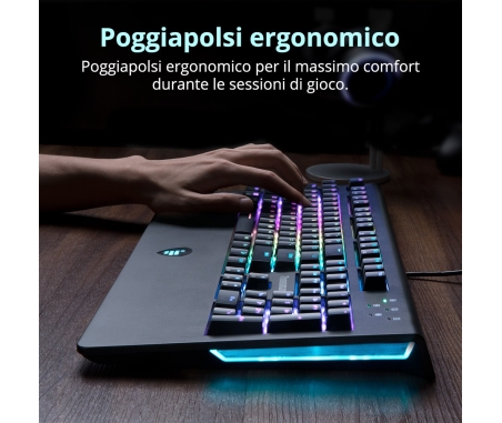 Tronsmart TK09R RGB Mechanical Gaming Keyboard - IT Layout