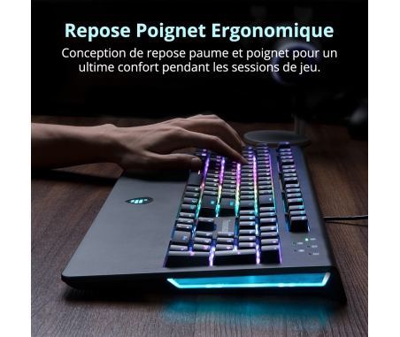 RGB Mechanical Gaming Keyboard - AZERTY French Laybout