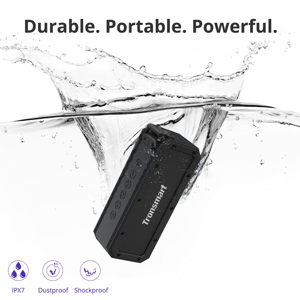 Element Force+ Waterproof Portable Bluetooth Speaker