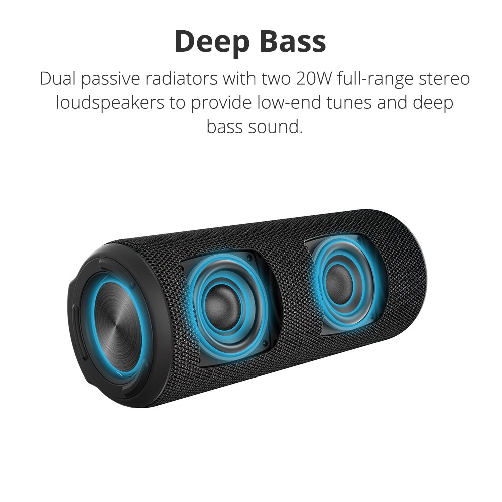 Element T6 Plus SoundPulse™ Portable Bluetooth Speaker