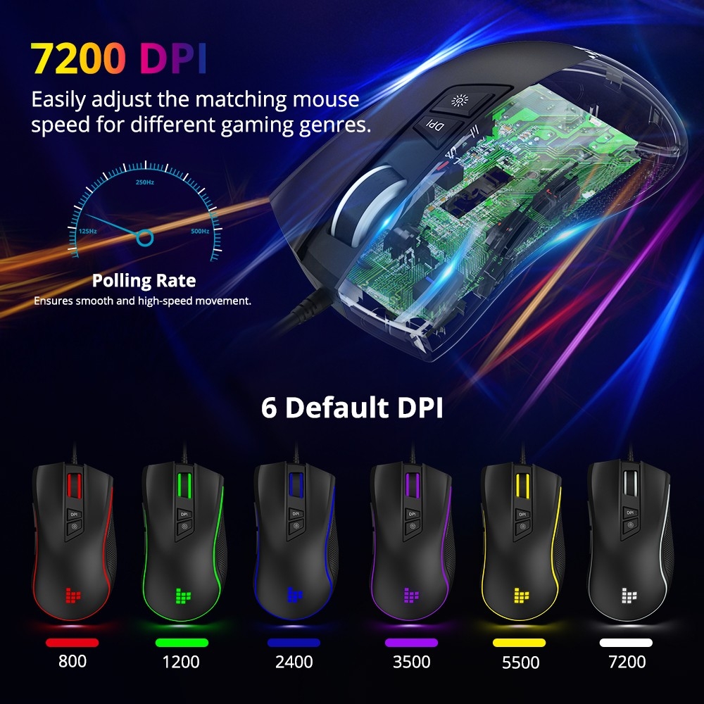 TG007 RGB Gaming Mouse