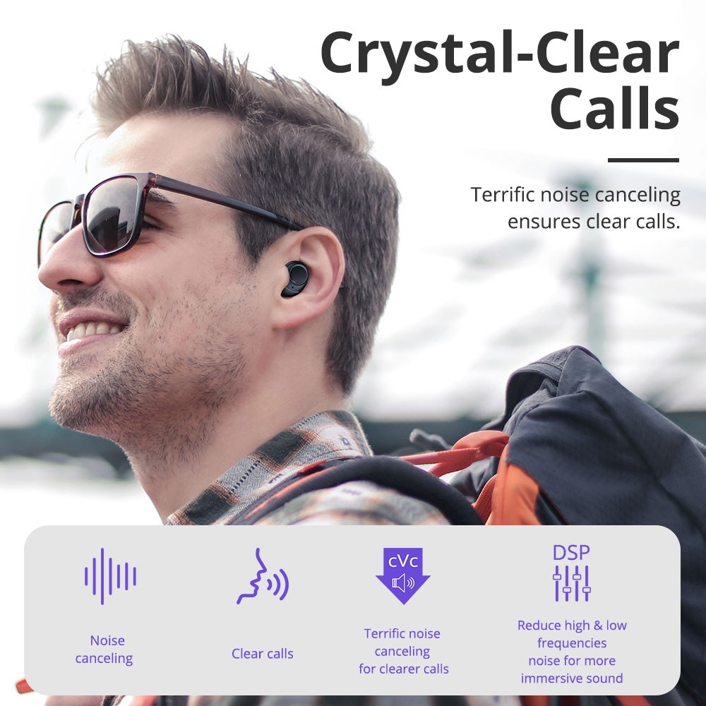 Tronsmart Onyx Free True Wireless Bluetooth Earphones