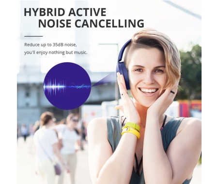 Tronsmart Apollo Q10 Hybrid Active Noise Cancelling Headset