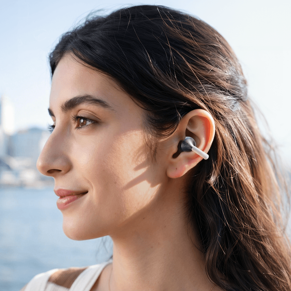 Tronsmart OpenFly Clip 2 | Hi-Res Comfort Open Ear Clip-On Earbuds
