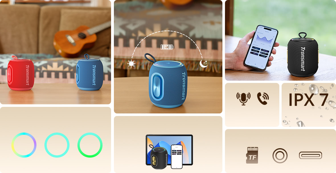 Tronsmart T8 mini Features Overview
